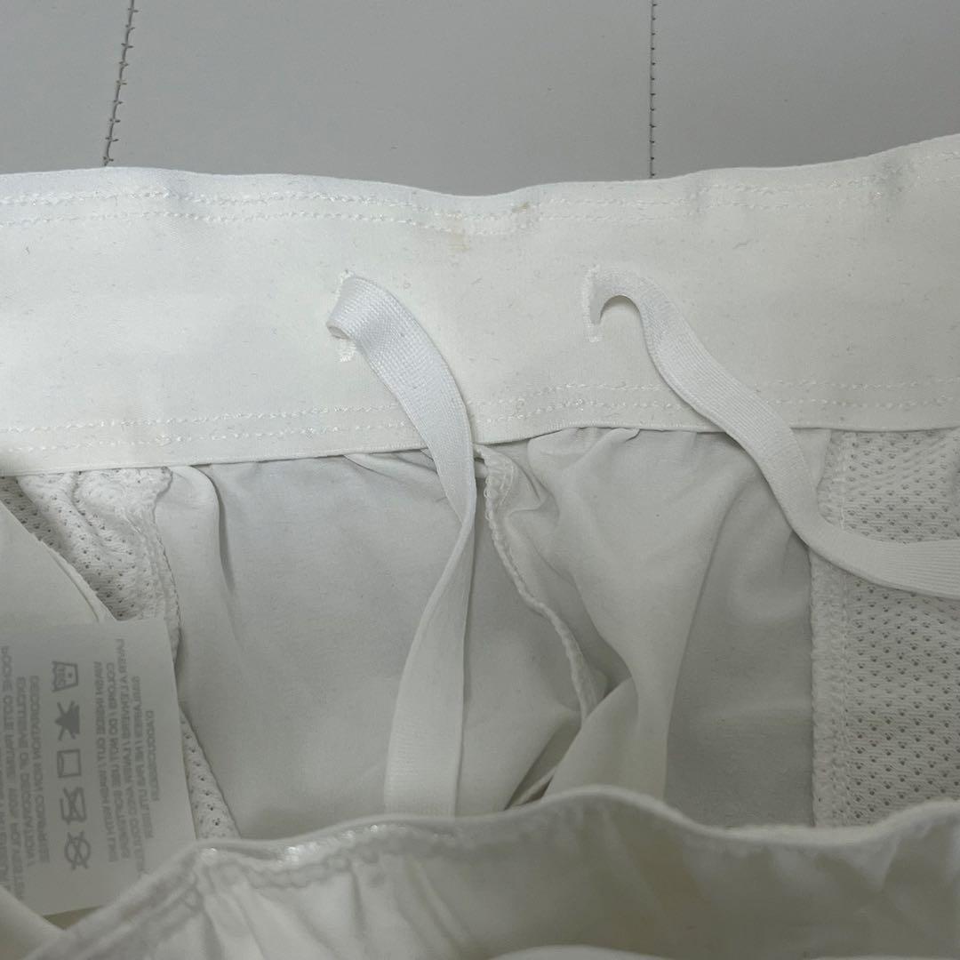 NIKE テニス ショートパンツ 9インチ ホワイト US Mサイズ