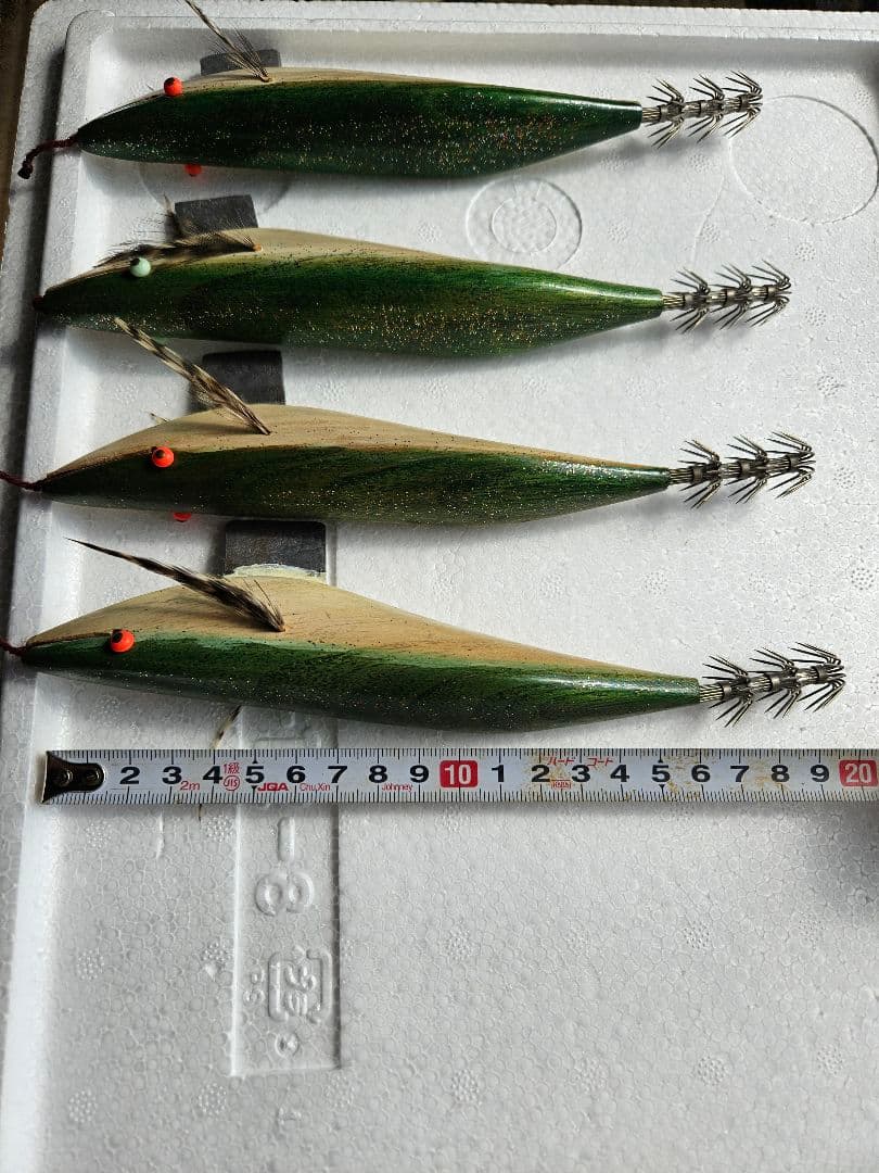 アオリイカ昔ながらの曳きエギ