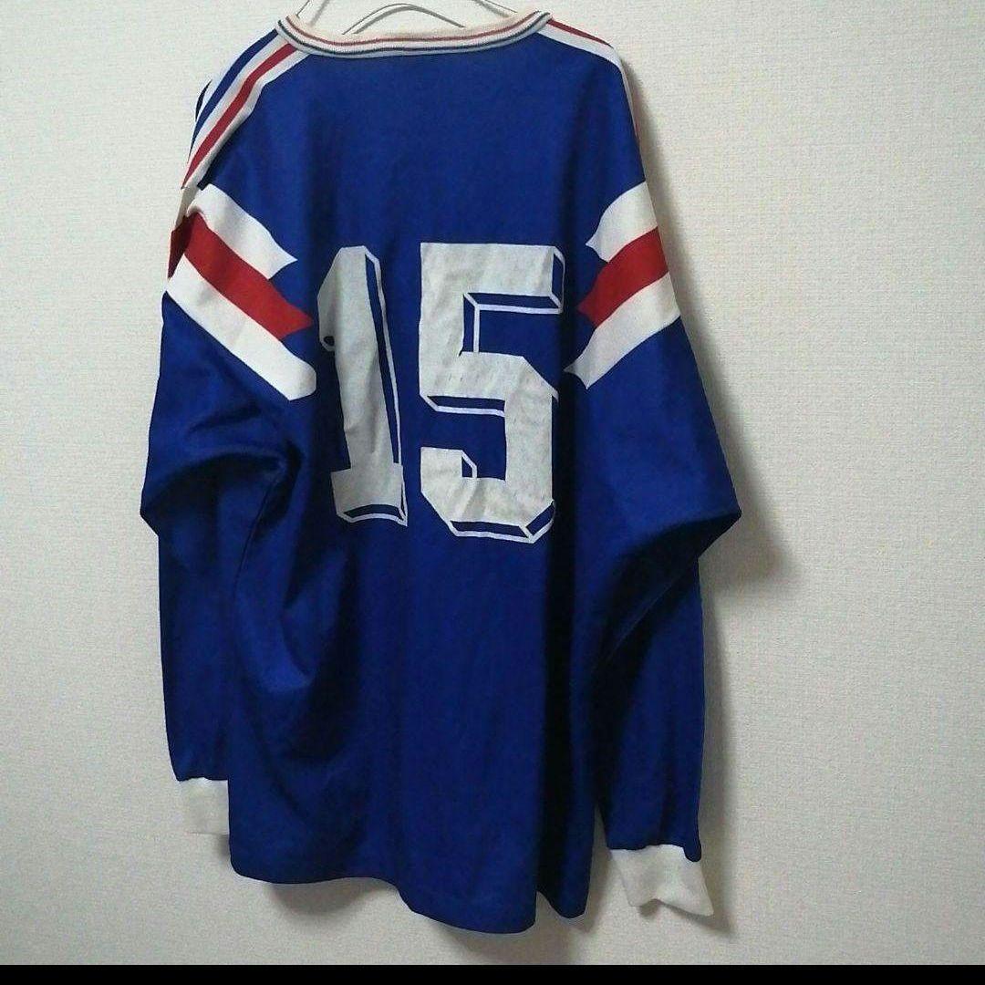 80年代　フランス代表　ハンガリー製　サッカー　ユニフォーム