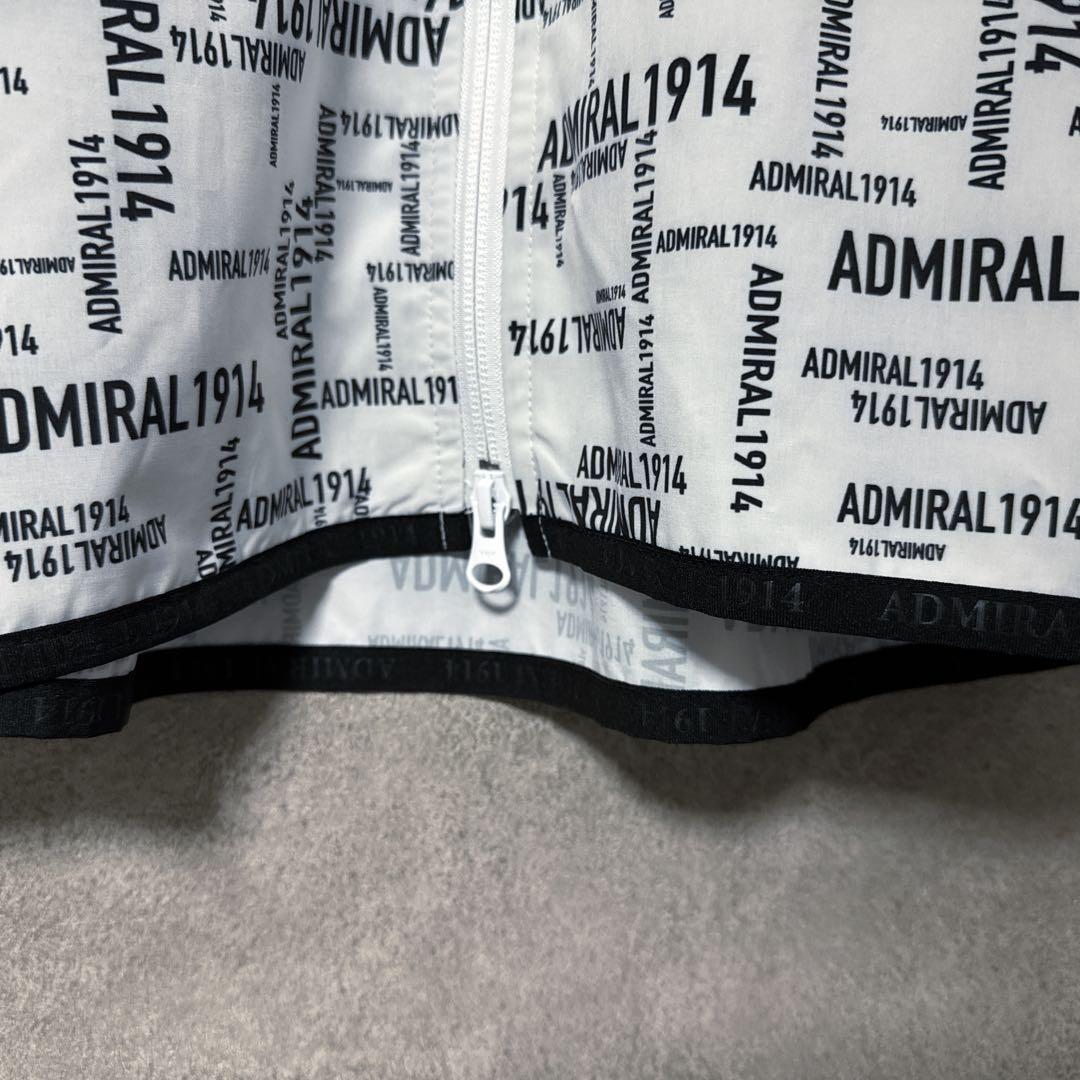 Admiral GOLF アドミラルゴルフ フルジップ 総柄 パーカー L 長袖