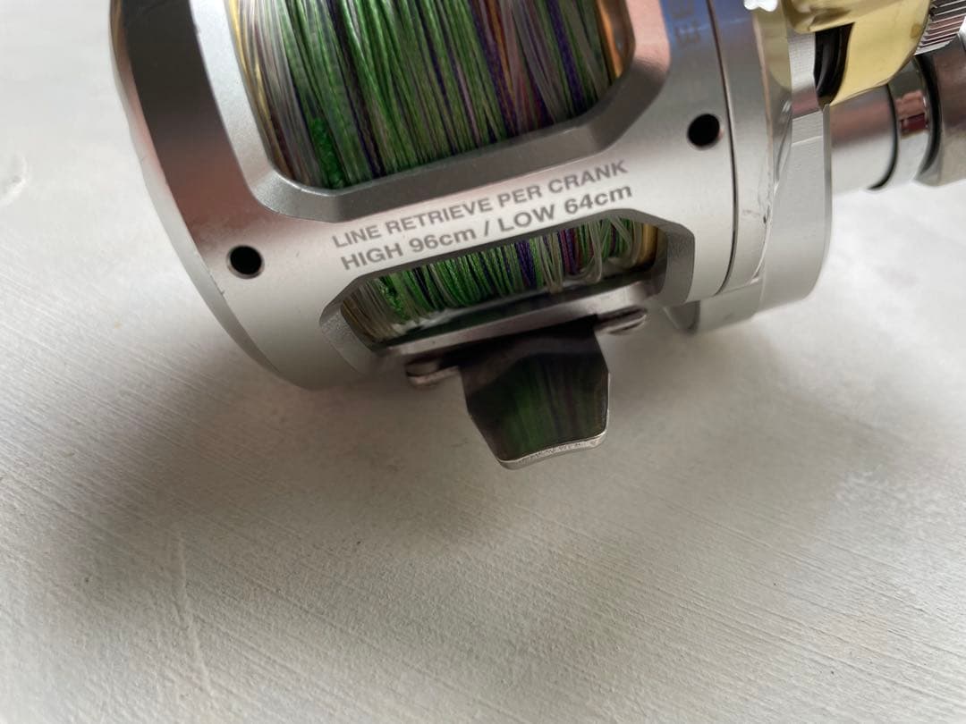 シマノ ジガーld 2000 2スピード レバードラグ オーバーホール済