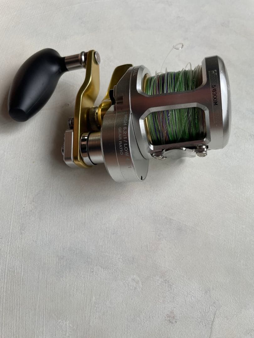 シマノ ジガーld 2000 2スピード レバードラグ オーバーホール済