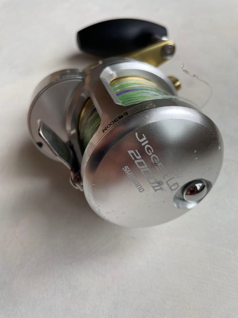 シマノ ジガーld 2000 2スピード レバードラグ オーバーホール済