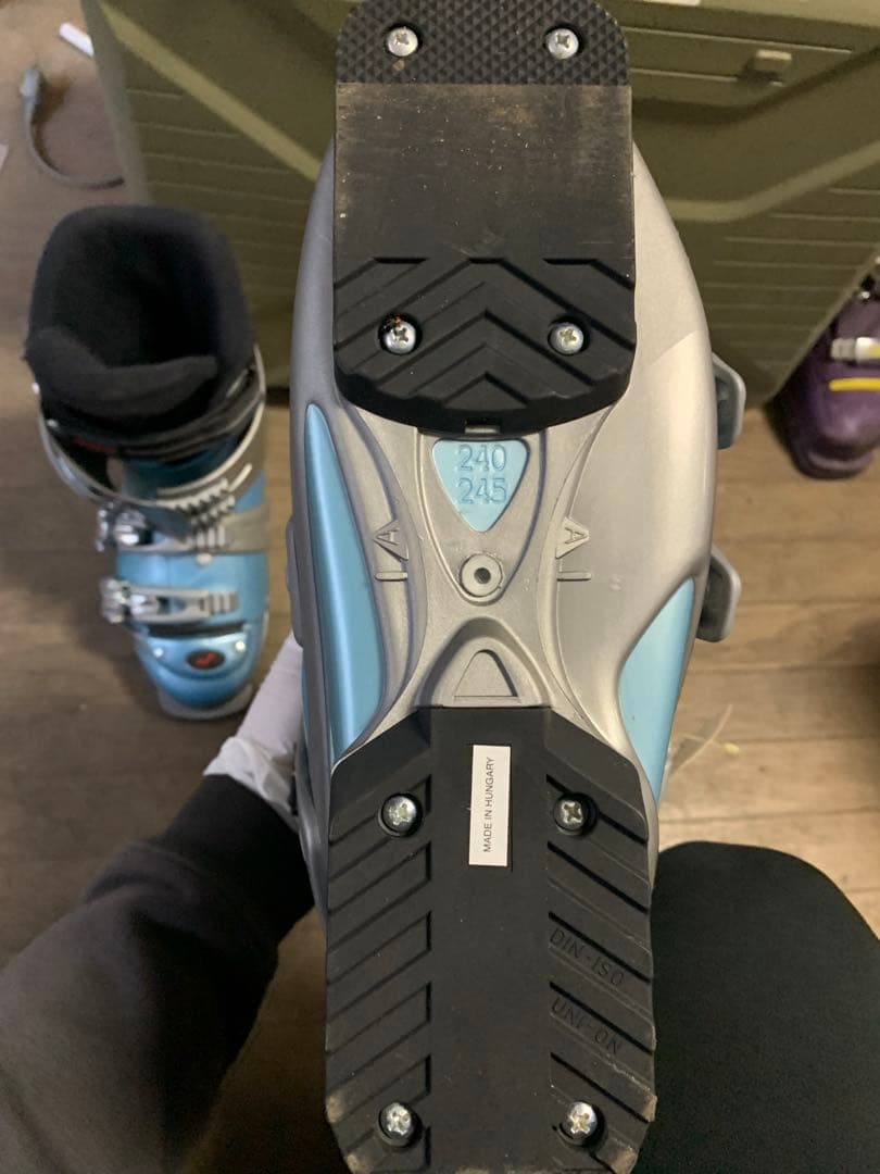 NORDICA　スキーブーツ　24.5cm　ブルー　285mm