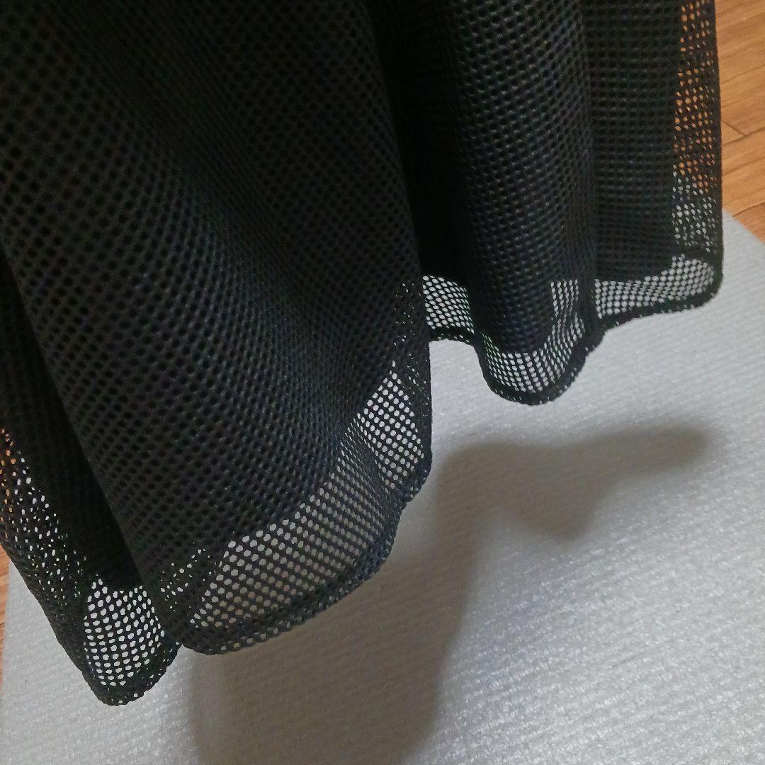 黒 メッシュ 半袖セットアップLL•Lサイズ(2025夏)