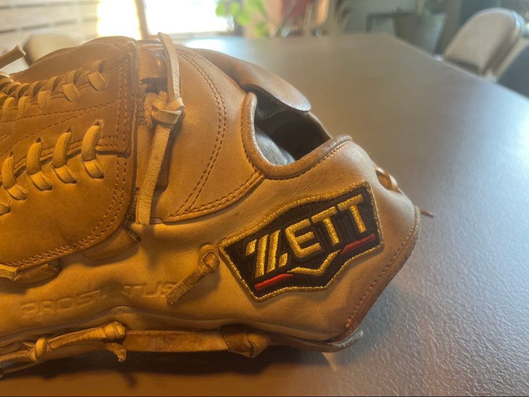 ZETT 硬式グローブ ベージュ