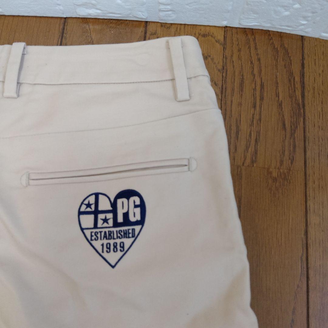 PEARLY GATES パーリーゲイツ ベージュ ハーフパンツ サイズL