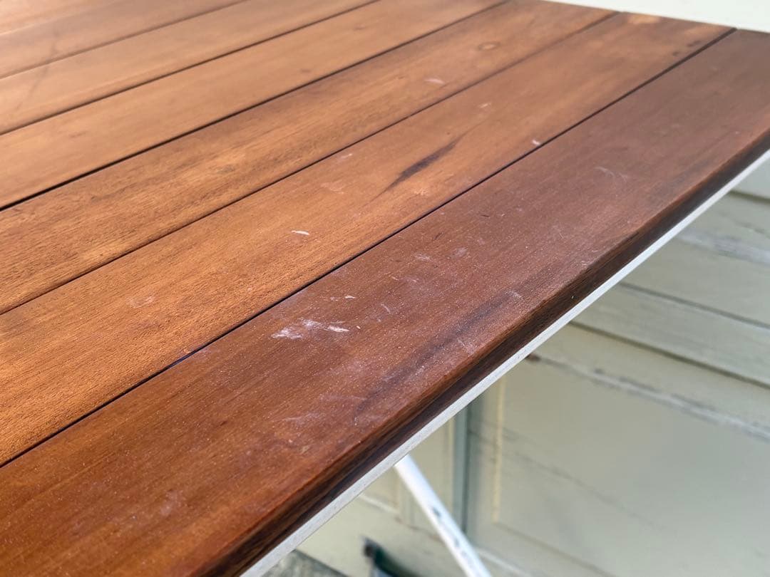 ACTUS系 折りたたみ カフェテーブル 木製アイアン フォールディングテーブル