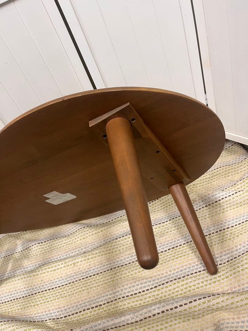 送料込み！ビーンズ　センターテーブル 120 ブラウン　ミッドセンチュリー