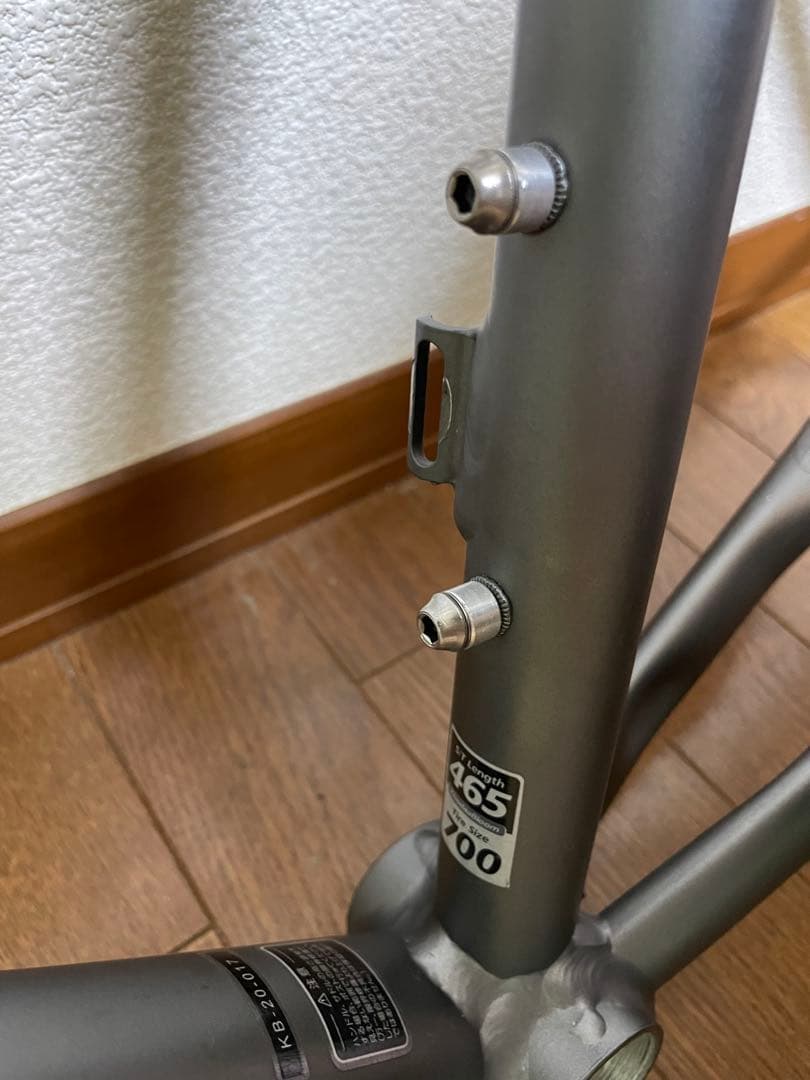 KhodaaBloom farna アルミニウム ロードバイクフレーム グレー