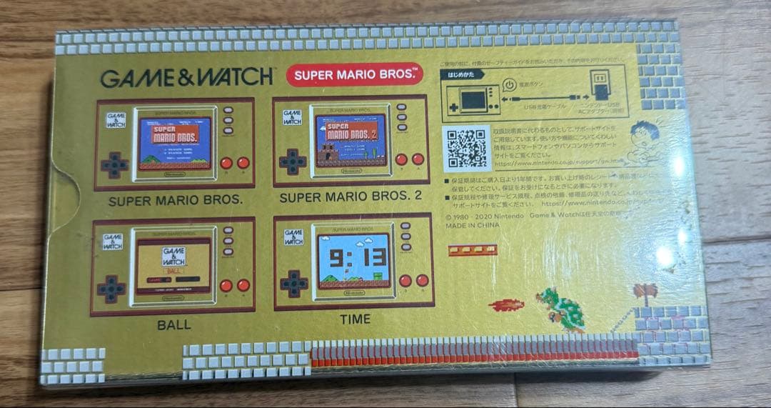新品ゲーム&ウオッチ スーパーマリオブラザーズ 任天堂Super Mario