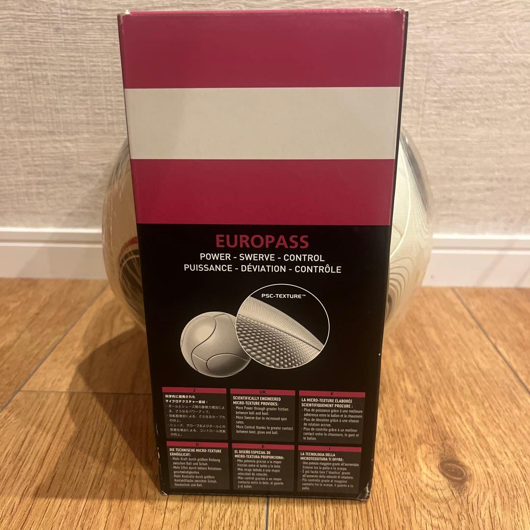 2008 ユーロパス ５号球 公式球 EUROPASS 欧州選手権