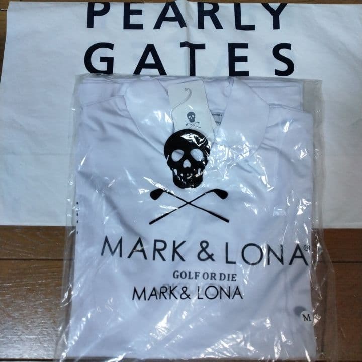 ⭐新品⭐MARK&LONA⭐長袖モック⭐白⭐S⭐M⭐L⭐