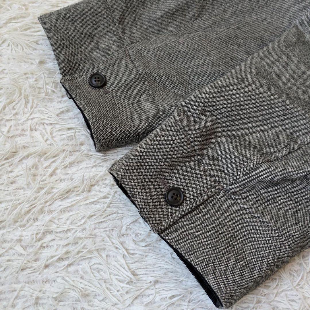 buoy buoy/ブイ　ステンカラーコート　裏地ネルチェック　サイズFree