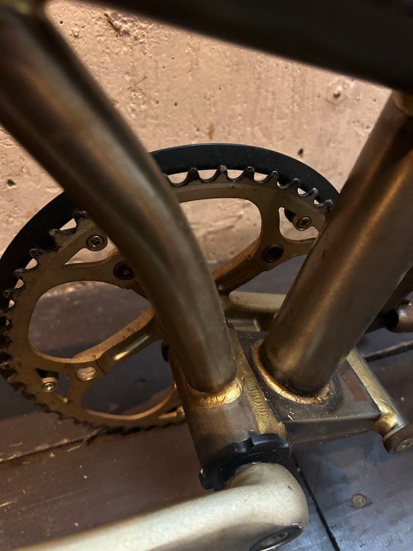 プロンプトン　自転車　フレーム　折り畳み　組立　　サドル　タイヤ