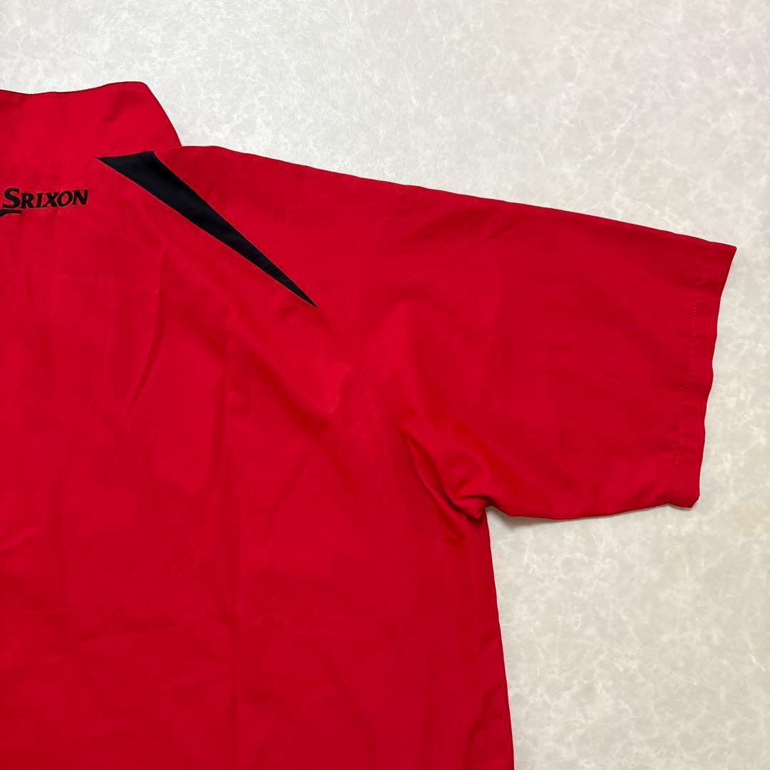 スリクソン★撥水★薄手★内側メッシュ加工★ハーフジップ【メンズ サイズLL】