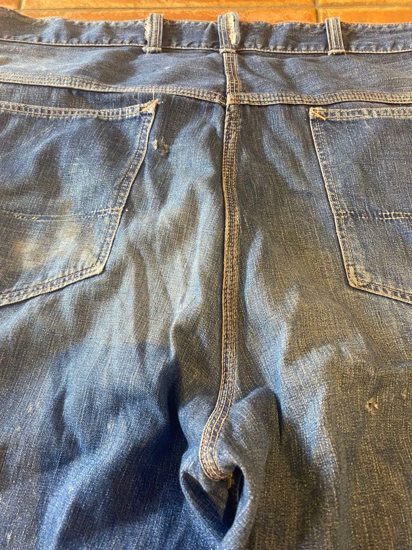 60s ？ペインターパンツ　ヴィンテージ　古着　ボロ