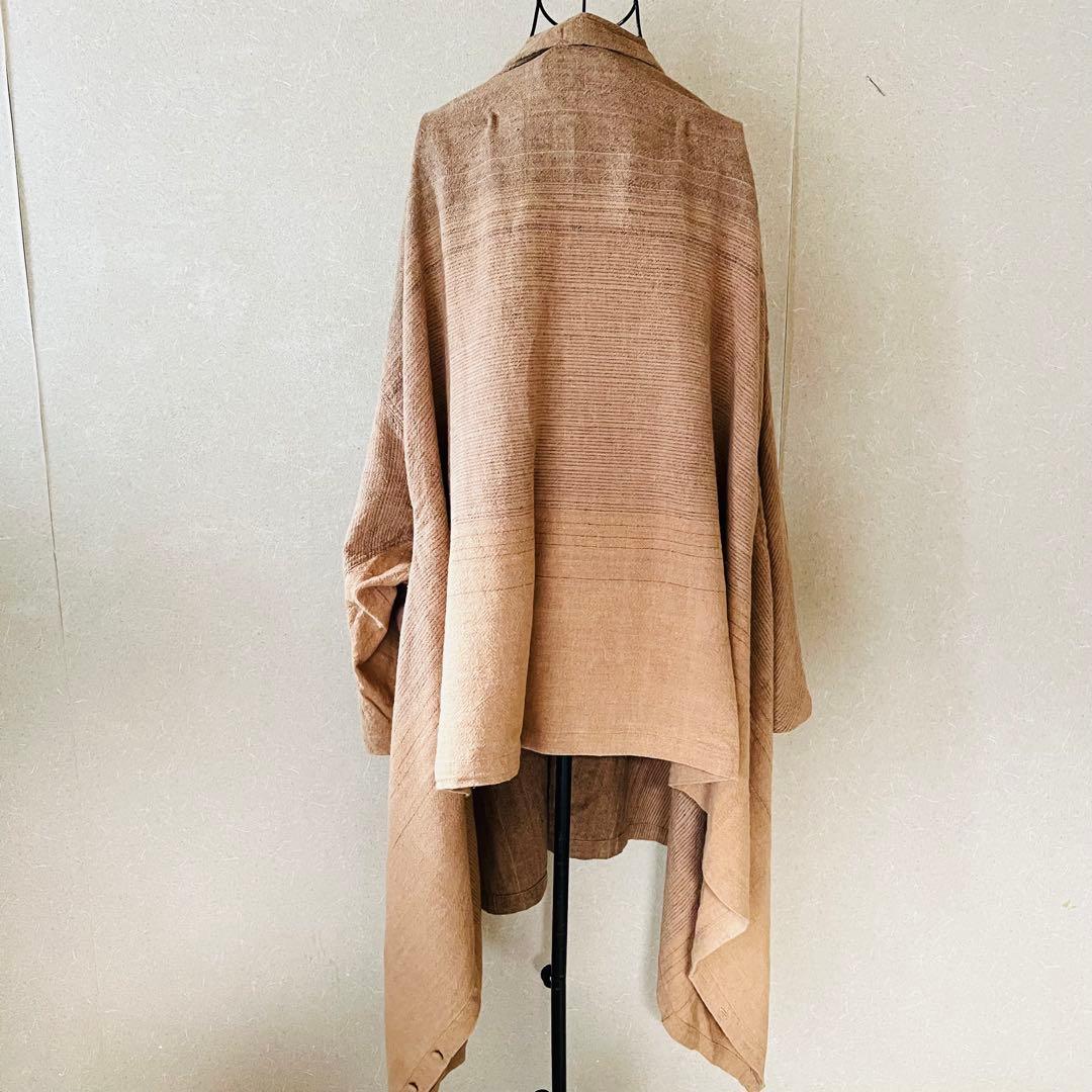 うさとの服 usaato エボニー黒檀 ヘンプ100% チムニージャケット