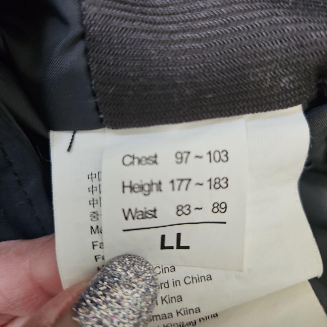 XEFO レインウェア LL ダークグレー/ライム