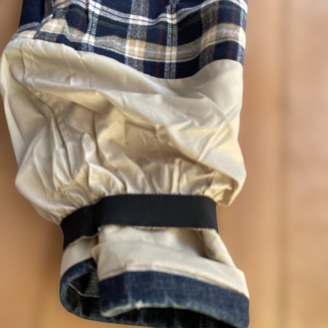 スキー用パンツ　デニム防水加工