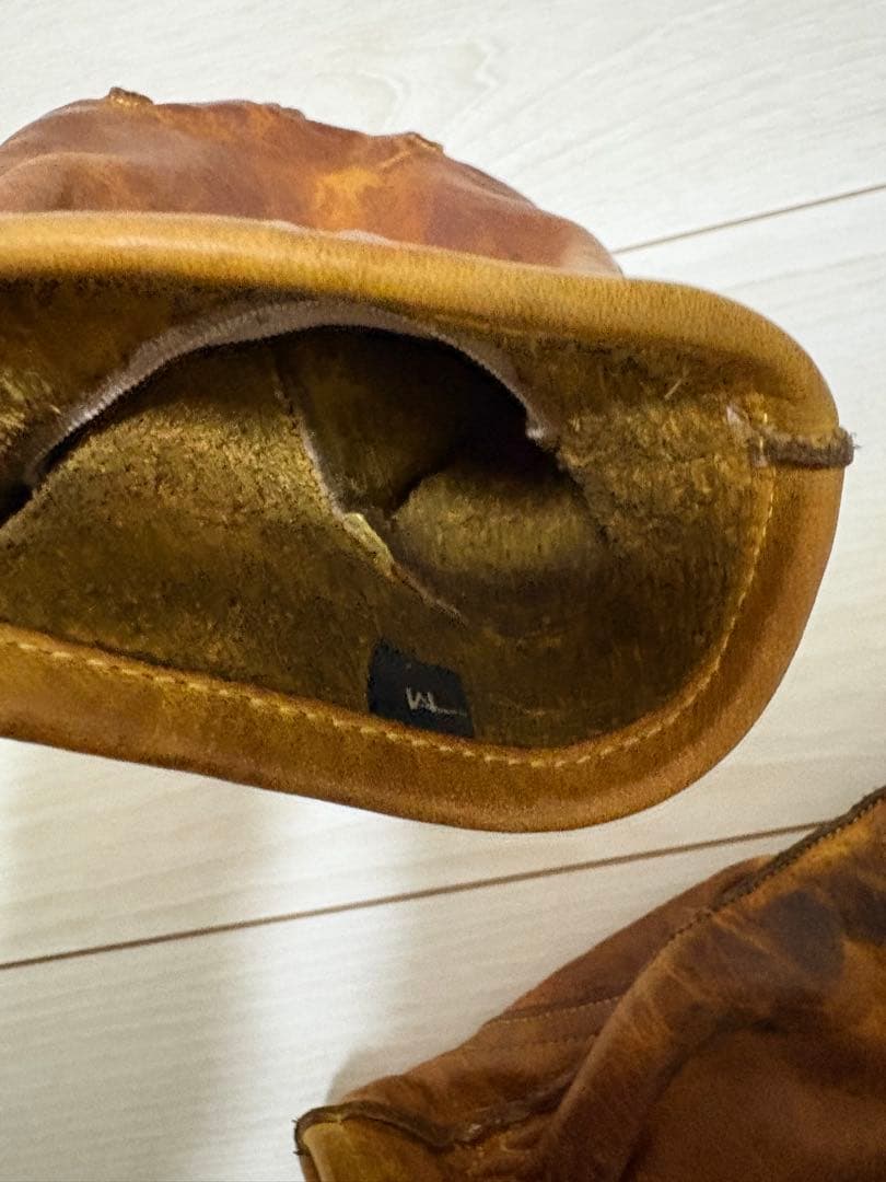 【ワックス付き】CRUD Molg Gloves クルード モーリ sizeM