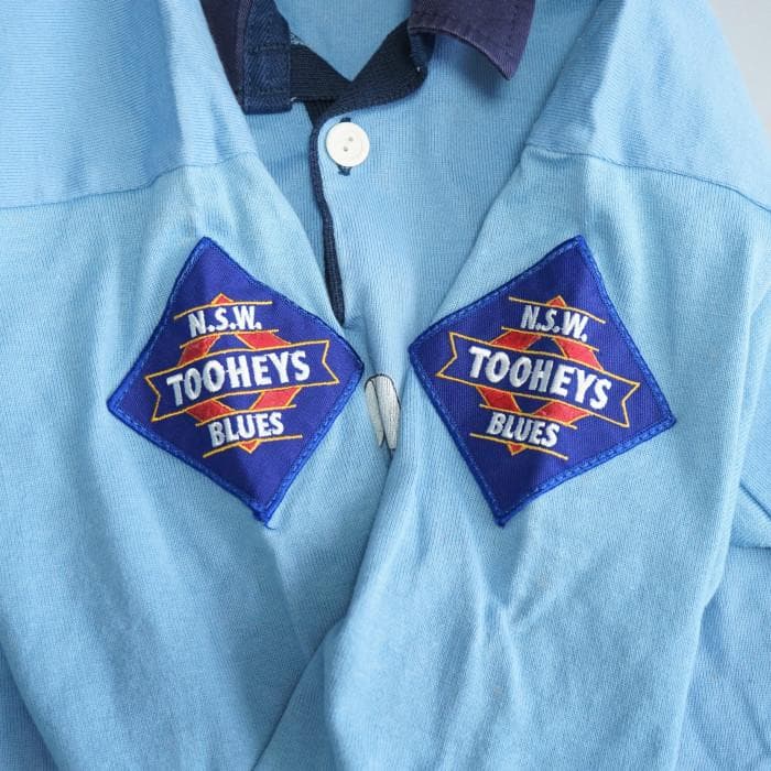 古着 90sビンテージ NSW TOOHEYS BLUES ラガーシャツ