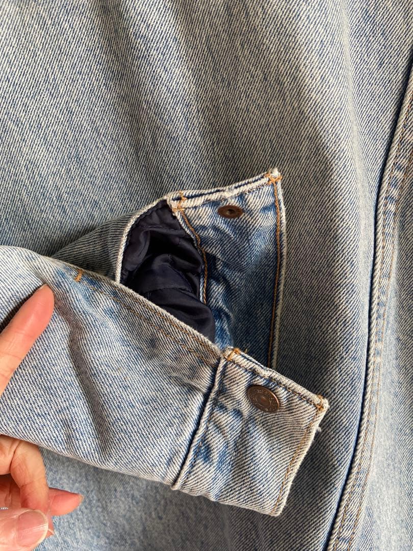 Levi's Premium ボア付きデニムジャケット S