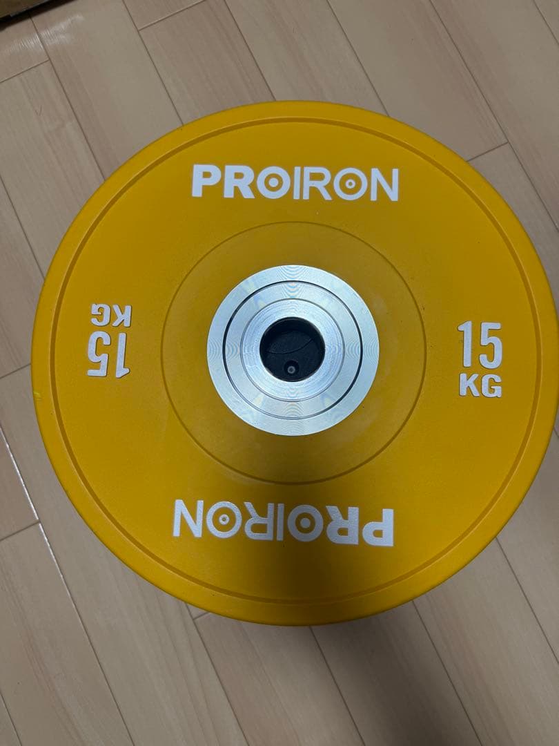 「筋トレ好き必見！お得なバーベルプレート（15kg）