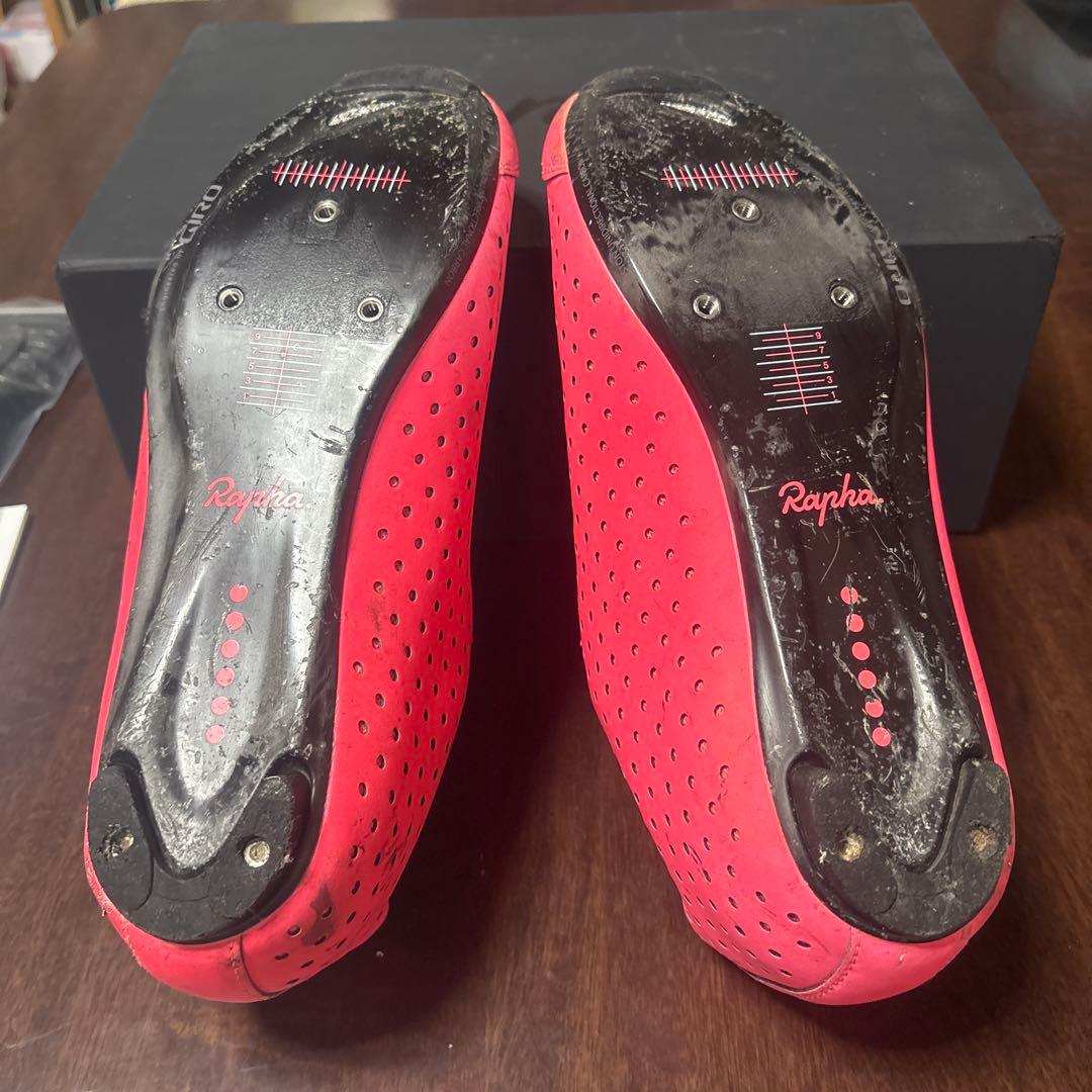 Rapha クリンチングシューズ ピンク