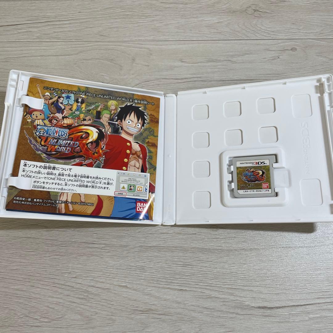 【希少・大海賊闘技場入り】ワンピース 3DS/DSソフト4本＋特典カード付