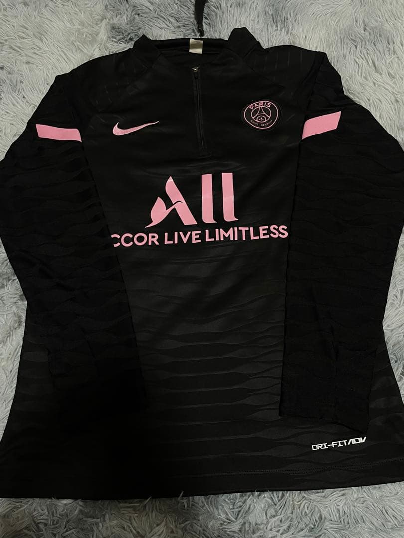 Nike PSG トレーニングウェア sサイズドリルトップ ブラック/ピンク