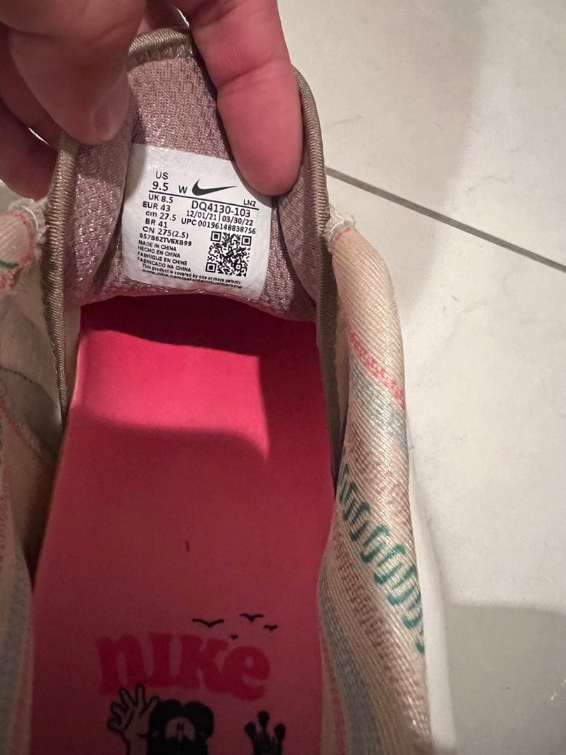 (美品)ナイキ エアズーム インフィニティ ネクスト% NRG 限定カラーゴルフ