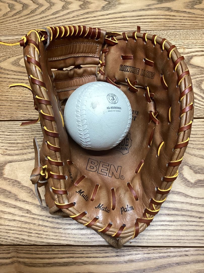 BEN ビンテージ 軟式野球 BF9500 ファーストミット グローブ レア