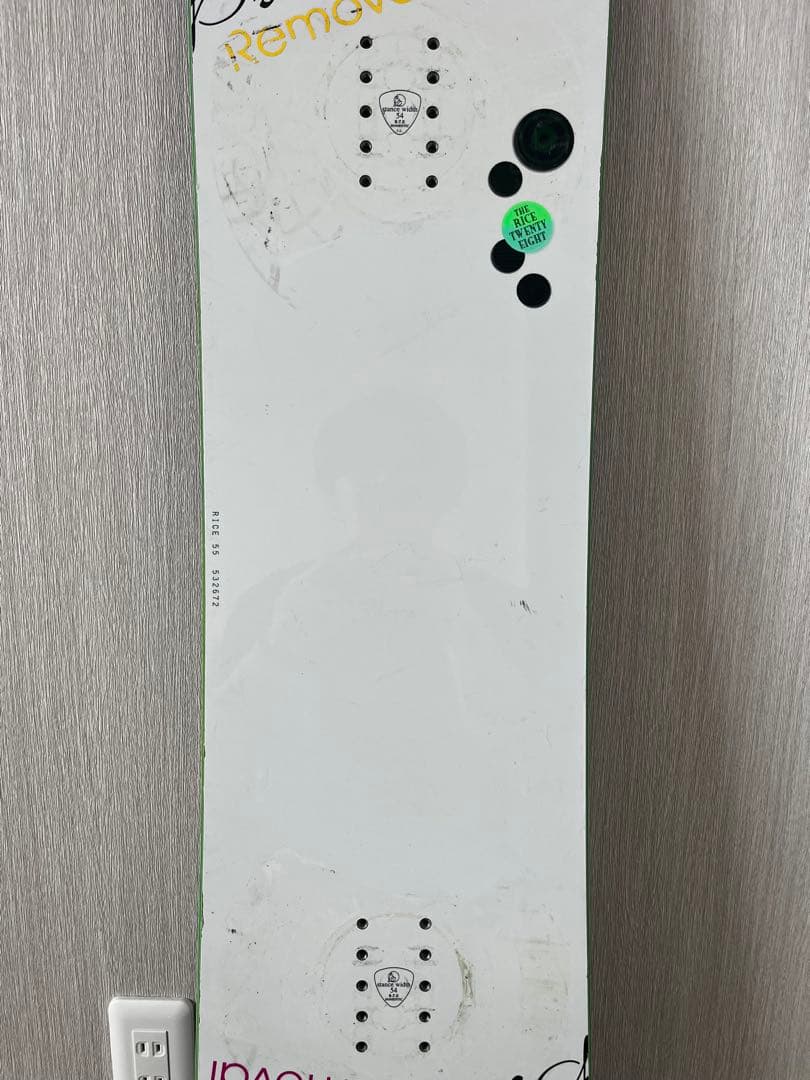 スノーボード　RICE28 155㎝　プレミアムツイン