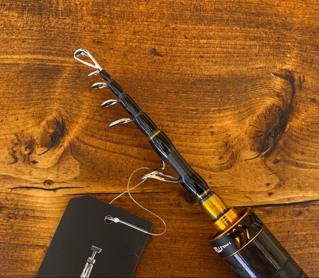 トラウトロッド　5ft6inch ベイトテレスコロッド　渓流釣り　山女魚　岩魚