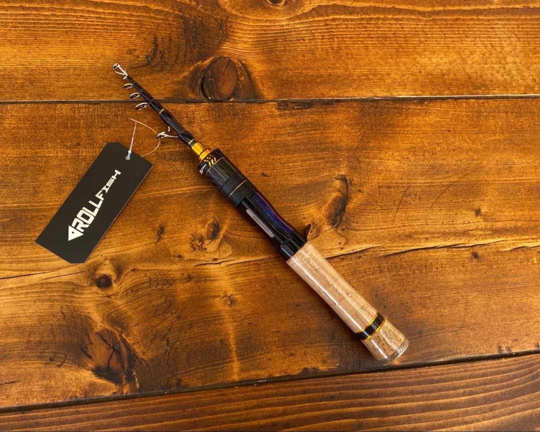 トラウトロッド　5ft6inch ベイトテレスコロッド　渓流釣り　山女魚　岩魚