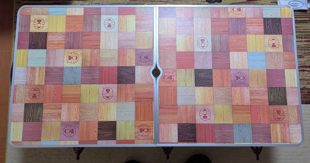 Coleman コールマン ナチュラルモザイク リビングテーブル 120プラス