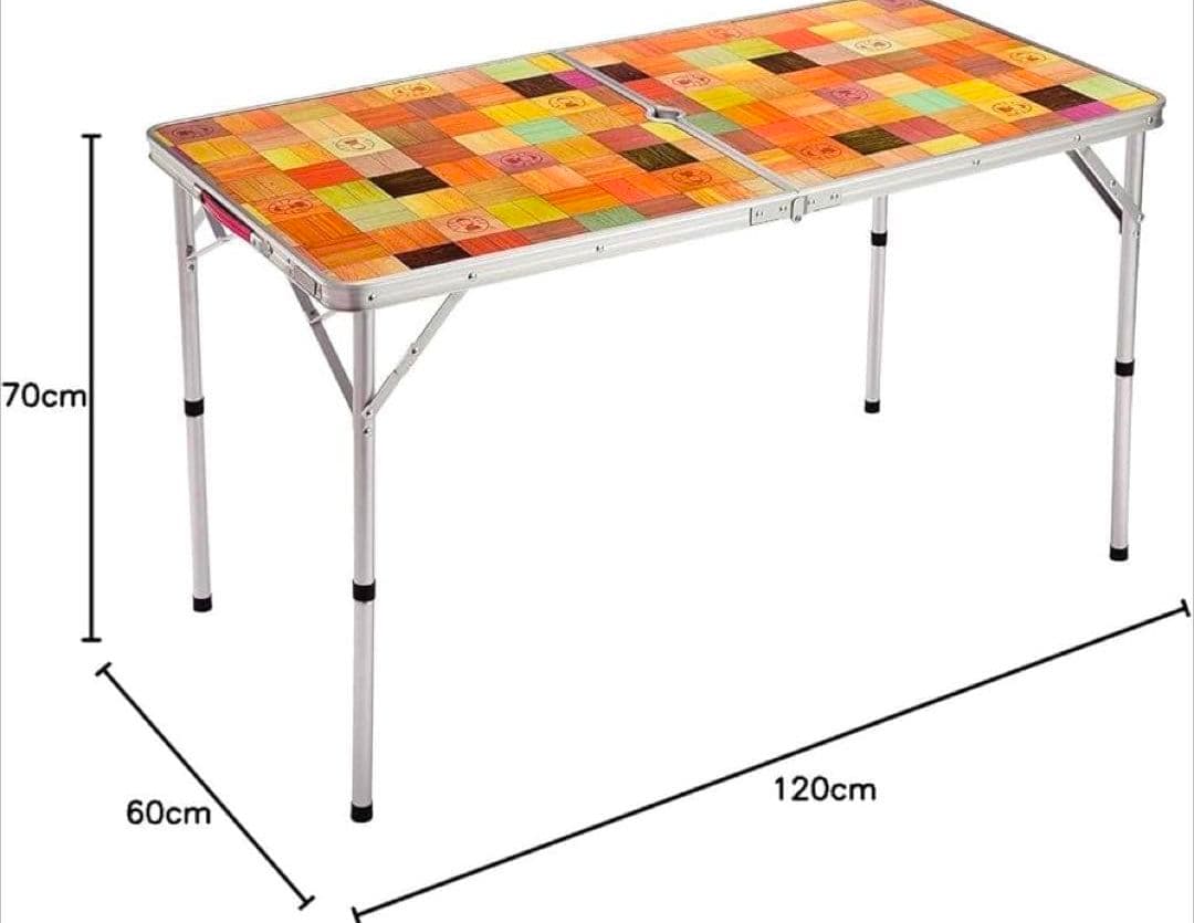 Coleman コールマン ナチュラルモザイク リビングテーブル 120プラス