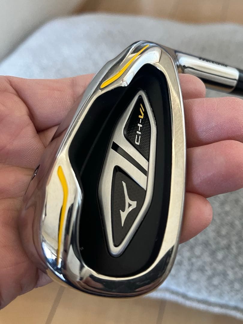 良品Mizuno ミズノ CH-V 希少Pwピッチングウェッジ単品カーボン硬さS