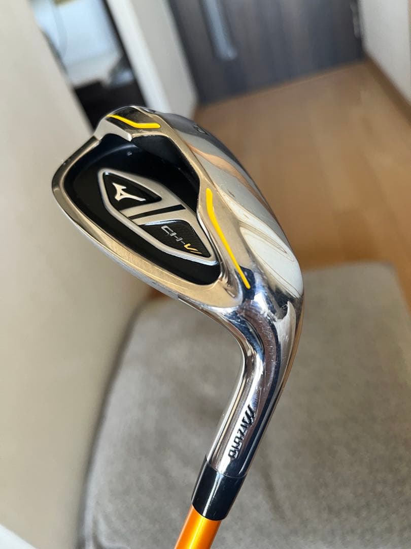 良品Mizuno ミズノ CH-V 希少Pwピッチングウェッジ単品カーボン硬さS