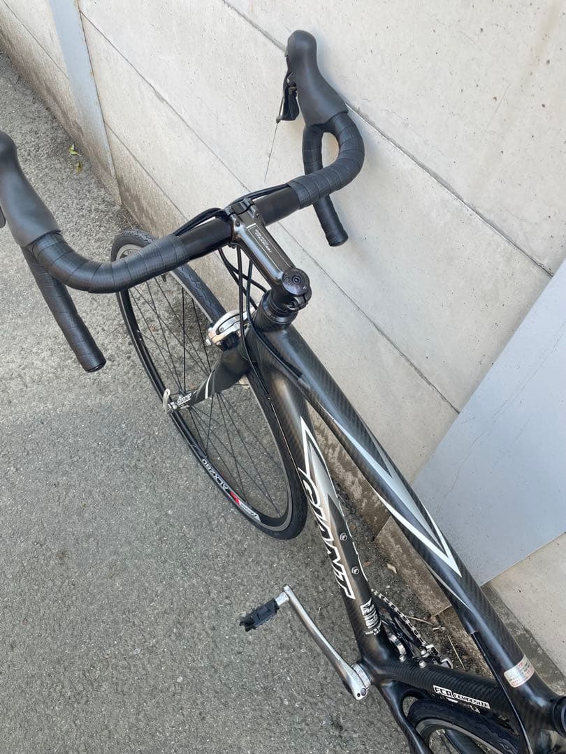【訳有超美品】GIANT FCR コンポサイト　フルカーボン20速　ロードバイク