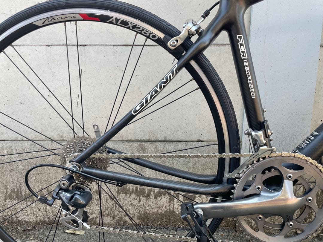 【訳有超美品】GIANT FCR コンポサイト　フルカーボン20速　ロードバイク