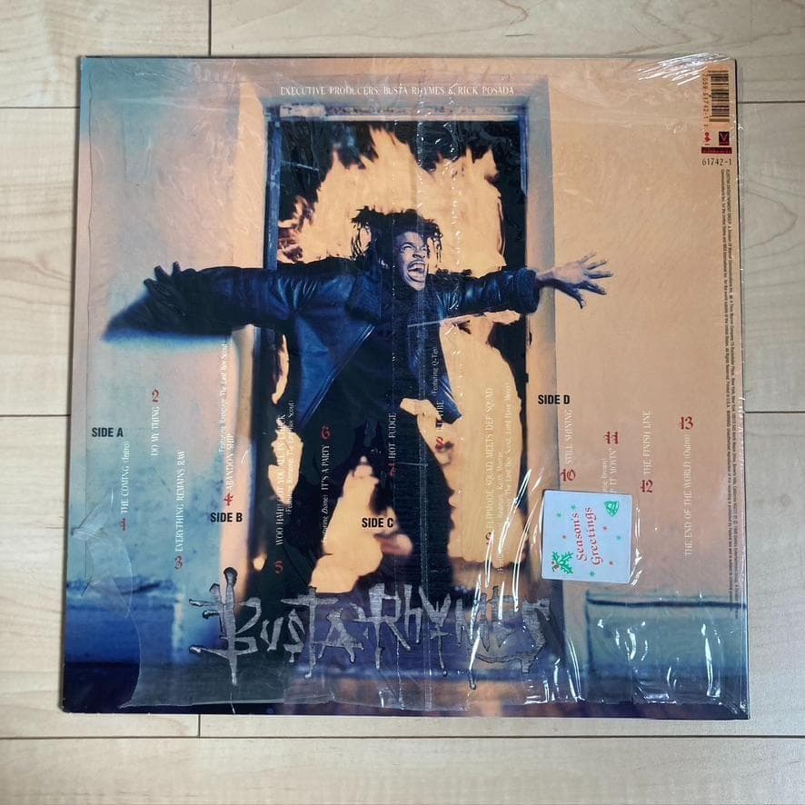 2LPバスタライムス ザカミングBUSTA RHYMES THE COMING