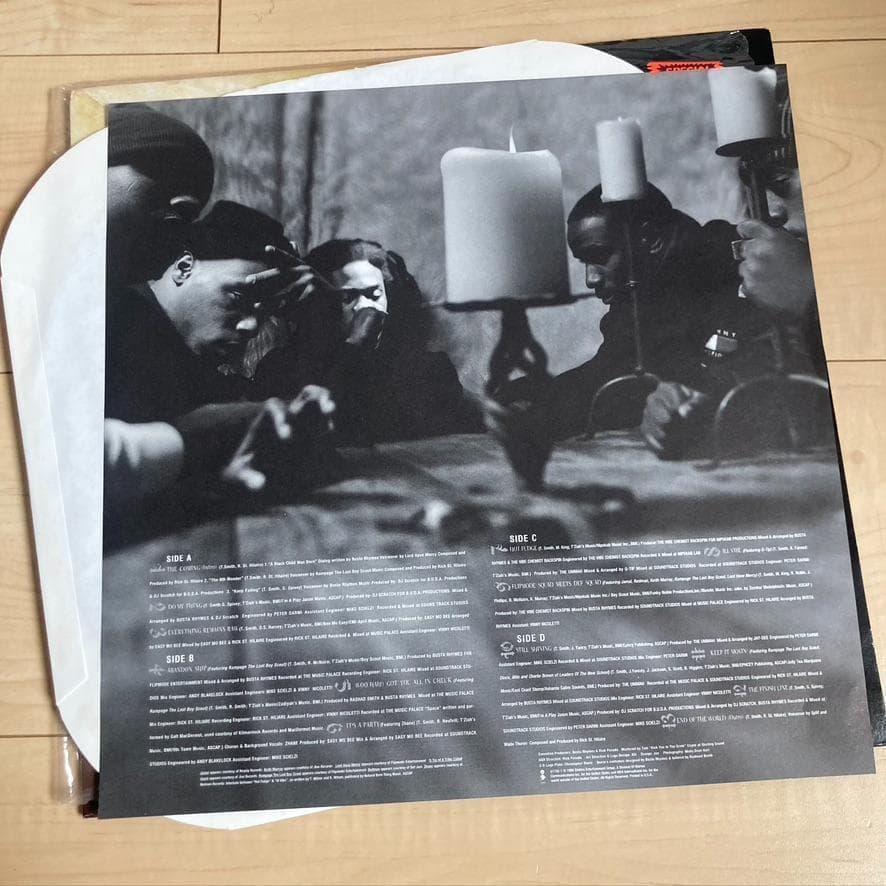 2LPバスタライムス ザカミングBUSTA RHYMES THE COMING