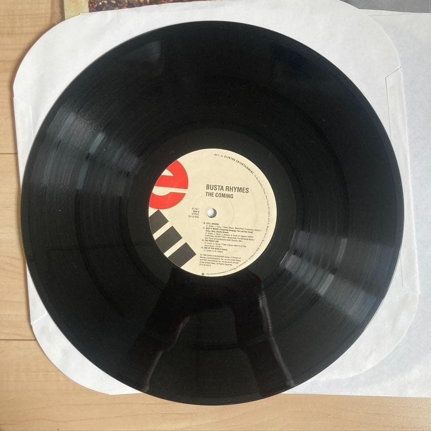 2LPバスタライムス ザカミングBUSTA RHYMES THE COMING