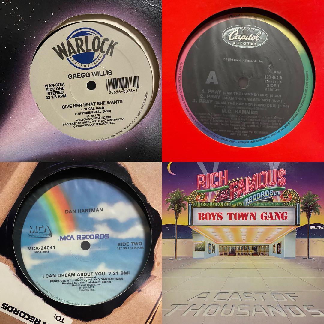 Disco 12inch レコード48枚セット　ディスコ シングル まとめ売り