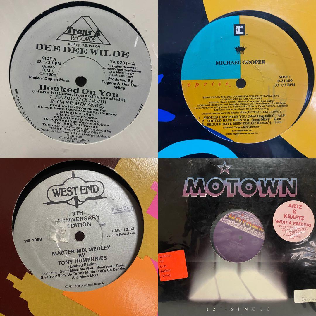 Disco 12inch レコード48枚セット　ディスコ シングル まとめ売り