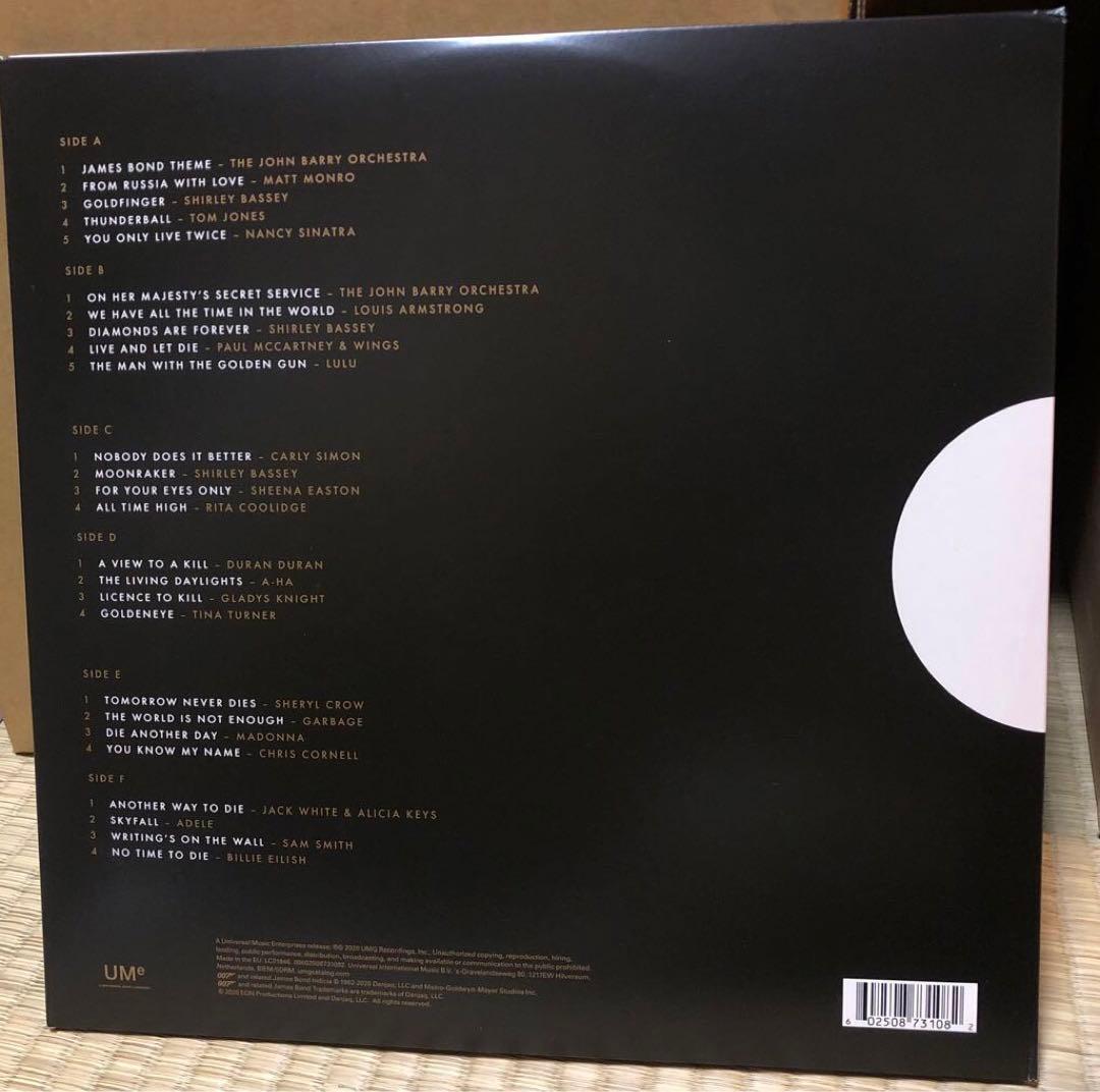 廃盤 レア THE BEST OF BOND 007 ジェームズ・ボンド LP
