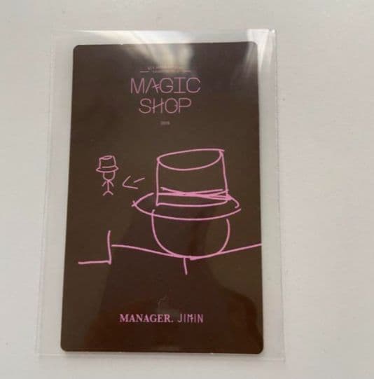 BTS ジミン トレカ マジショ MAGIC SHOP