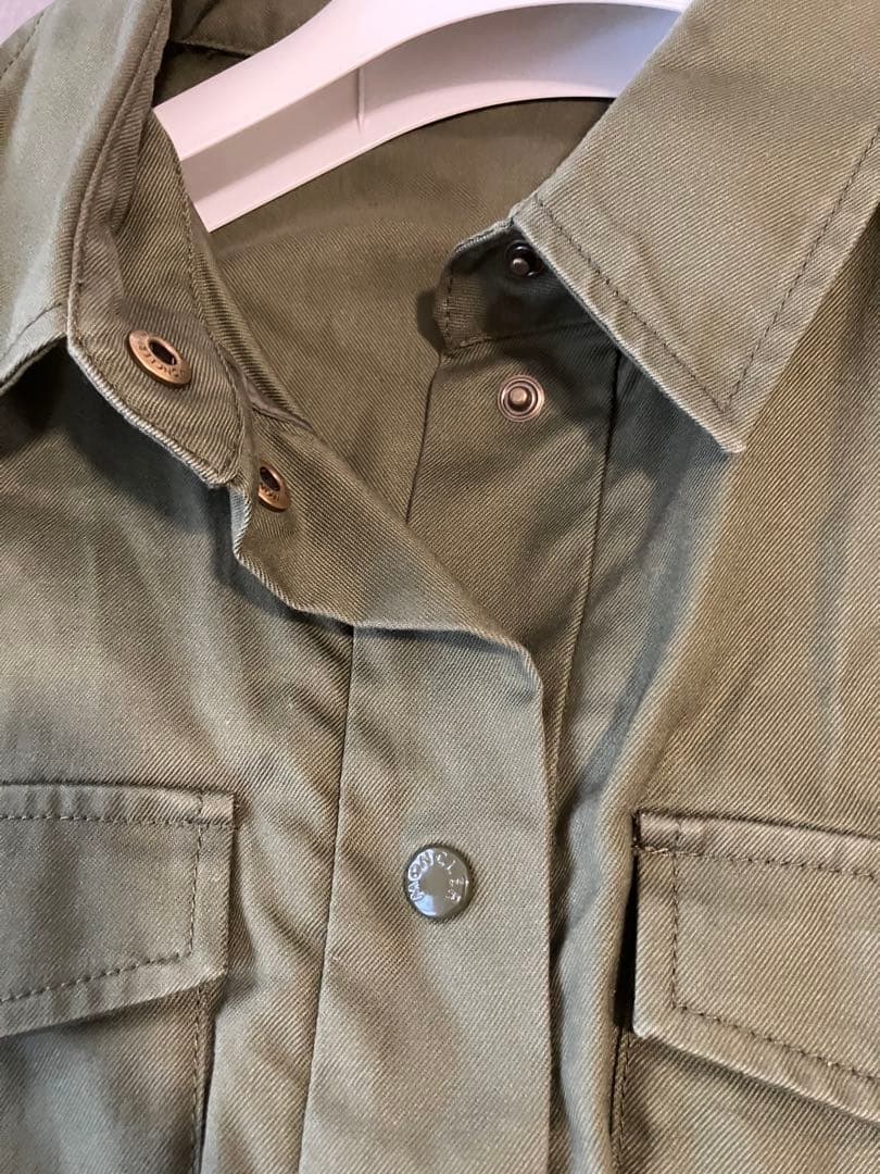 Moncler モンクレール　ダウンとコンビのコットンジャケット